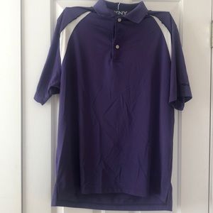 Purple / gray golf shirt medium men’s